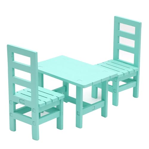 1/6 Skala Dollhouses Möbel Set Moderner Weißer Holztisch Und Stühle Für Miniaturdisplay 1/6 Skala Dollhouses Möbel Set Moderner Weißer Holztisch Und Stühle Für Miniaturdisplay von EHZBRCN