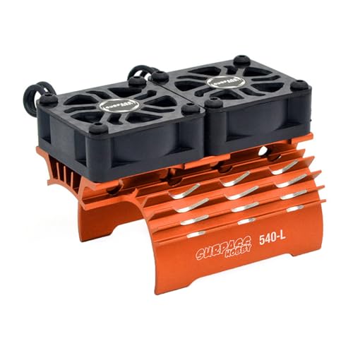 EHZBRCN 380/540S Motor Kühllüfter Low Rauschkühlgerät Upgrade Kits Für Modellauto von EHZBRCN