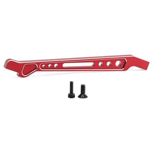 EHZBRCN Aluminiumlegierung Vordere Stoßturm Klammer Für 1/8 Auto Upgrade Teile Schutzhalterung Schockdämpfer Racklegierung Vordere Heckklassen Fernbedienungssteuerungsteile von EHZBRCN