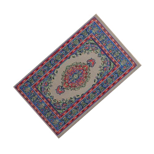 EHZBRCN Dollhouses Bodendekoratives Teppich Traditioneller Türkischer Stil Teppich Funishing Accessoires Für Realistische Modellszene Display EHZBRCN Dollhouses Bodendekoratives Teppich Traditioneller Türkischer Stil Teppich Funishing Accessoires Für Realistische Modellszene Display von EHZBRCN