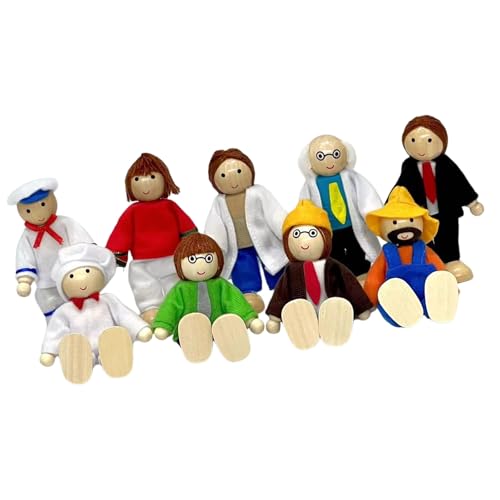 EHZBRCN Flexible Extremitäten Holzpuppenspielzeug Die Für Kinder Familiengeschichtenerzählen Und Bildungsspiel Eingesetzt Werden EHZBRCN Flexible Extremitäten Holzpuppenspielzeug Die Für Kinder Familiengeschichtenerzählen Und Bildungsspiel Eingesetzt Werden von EHZBRCN