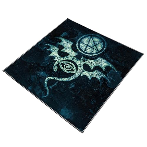 EHZBRCN Künstlerische Symbol Drucktarots Matten Waschbare Portables Tarots Wahrsagertuch Für Kristallgitter Und Meditationen EHZBRCN Künstlerische Symbol Drucktarots Matten Waschbare Portables Tarots Wahrsagertuch Für Kristallgitter Und Meditationen von EHZBRCN