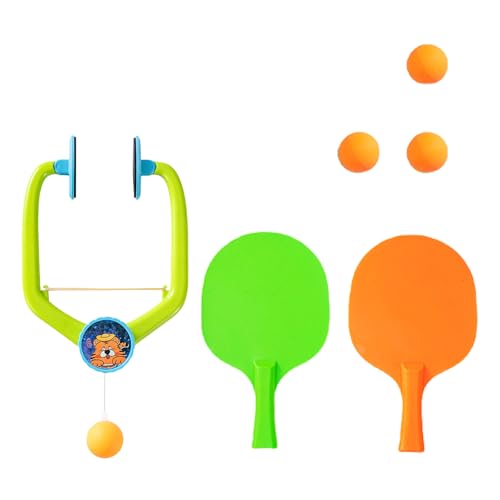 EHZBRCN Türpingpong Trainingsausrüstung Tür Pingpong Spiel Für Den Heimgebrauch Mit Fledermäusen Und Bällen Für Pingpong Anfänger von EHZBRCN