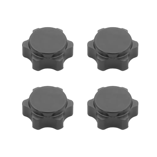 EHxCUF 17-mm-Aluminium-Radnabenmutter-Staubschutz, kompatibel mit Upgrade-Teilen Kompatibel mit RC-Buggys und Hobby-Autos im Maßstab 1:8(Dark Grey) von EHxCUF