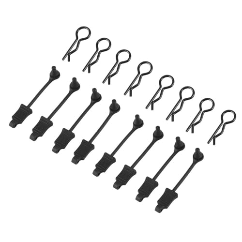 EHxCUF 8 Stück Gummi-Körperclip-Halteschnallenschloss Kompatibel mit den Einsatz mit 1/7 1/8 RC-Autos AR390178 Kompatible Teile EHxCUF 8 Stück Gummi-Körperclip-Halteschnallenschloss Kompatibel mit den Einsatz mit 1/7 1/8 RC-Autos AR390178 Kompatible Teile von EHxCUF