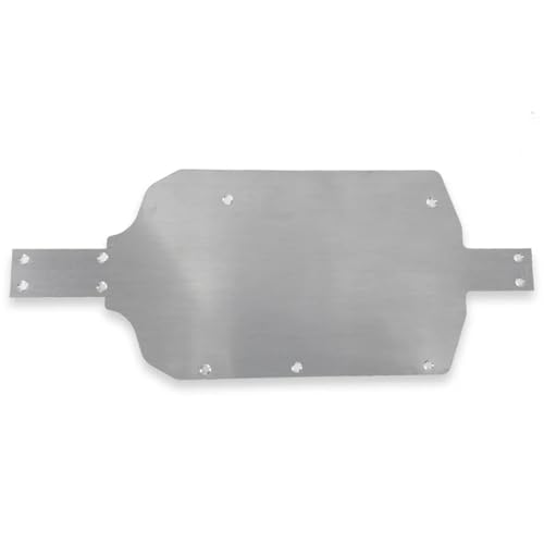 EHxCUF Edelstahl-Chassis-Rüstung Kompatibel mit 1/14 RC-Auto, kompatibel mit Hyper Go H14BM 14209 14210, Upgrade-Teile-Zubehör von EHxCUF