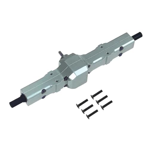EHxCUF Fernbedienung Auto Hinterachse Upgrade Teile Kompatibel mit Henglong Feiyu D12 Militär Modell Kompatibel Mit Verschiedenen Marken(Titanium) von EHxCUF