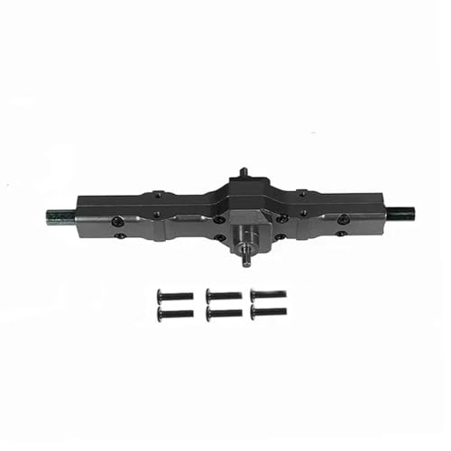 EHxCUF Ferngesteuertes Armeeauto mit Sechsradantrieb im Maßstab 1:16 und verbesserter Metallbrückenbaugruppe im Cartoon-Stil(Black) von EHxCUF