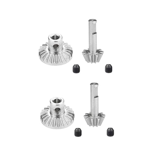 EHxCUF Kompatibel mit D12 B24 B36 C14 C24 MN D98 D99 MN99S Metall Hinterachsgetriebe Antriebswelle Getriebesatz Upgrade-Zubehör Kompatibel mit 1/2/4 Paare(S-2) von EHxCUF