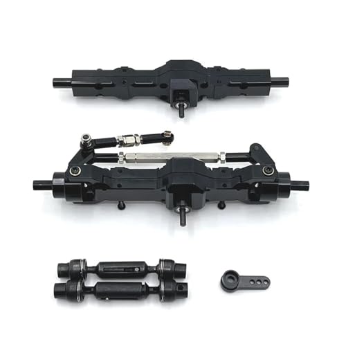 EHxCUF Kompatible Ersatz-Antriebswellenbaugruppe Kompatibel mit 1/10 und 1/16 ferngesteuerte Autos mit Metall-Upgrade-Teilen Kompatibel mit Vorder- und Hinterachse(Black) von EHxCUF
