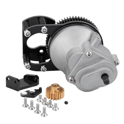EHxCUF Kompatible Getriebebaugruppe Kompatibel mit 1/10 RC Crawler Car D110 Mittelgetriebegehäuse mit Motorgetriebe-Metallkomponenten EHxCUF Kompatible Getriebebaugruppe Kompatibel mit 1/10 RC Crawler Car D110 Mittelgetriebegehäuse mit Motorgetriebe-Metallkomponenten von EHxCUF