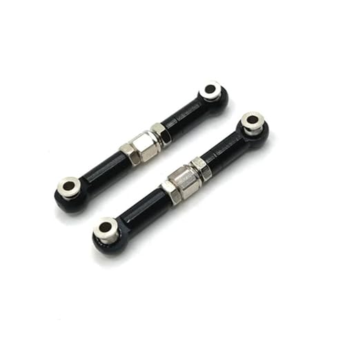 EHxCUF Kompatible Lenkstange Kompatibel mit H6 16207 16208 16209 16210 RC Autoteile Metall Upgrade und Modifikation(Black) von EHxCUF