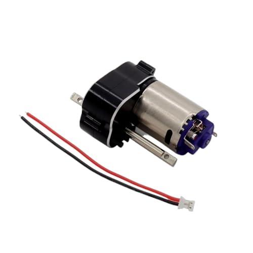 EHxCUF Kompatible Upgrade-Teile Kompatibel mit Metallgetriebegehäuse Kompatibel mit Motorantriebswelle MN82 MN78 1/12 RC-Fahrzeug(Black Gearbox) von EHxCUF