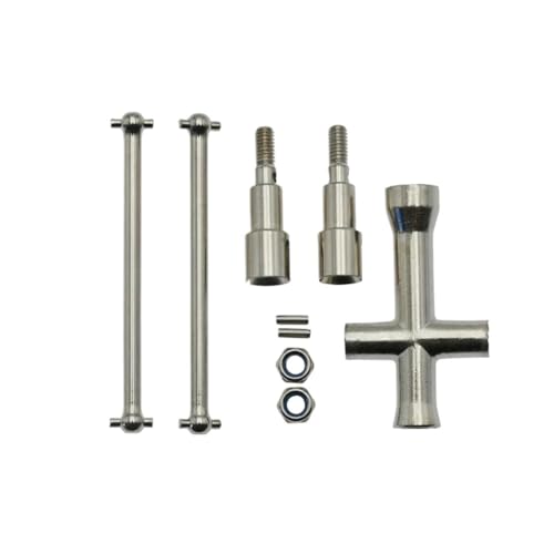 EHxCUF Kompatible Upgrade-Teile Kompatibel mit bürstenloses Metallgetriebe-Antriebswellendifferential Kompatibel mit RC-Cars ähnlich den Modellen 16101PRO 16102PRO 16103PRO(6311) von EHxCUF