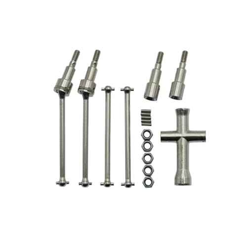 EHxCUF Kompatible Upgrade-Teile Kompatibel mit bürstenloses Metallgetriebe-Antriebswellendifferential Kompatibel mit RC-Cars ähnlich den Modellen 16101PRO 16102PRO 16103PRO(6312) von EHxCUF