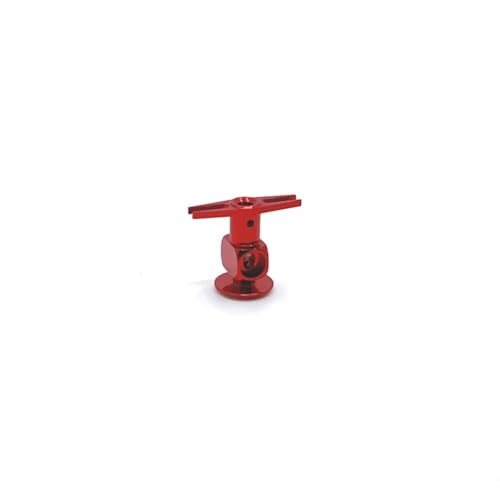 EHxCUF Kompatible verbesserte Rotorklemmscheibe aus Metall Kompatibel mit V977 988 XK110 K120 RC-Flugzeugzubehör(RED Rotor CLAMP) von EHxCUF
