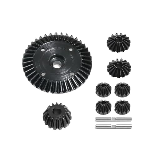 EHxCUF Kompatibler Stahl-Stirnradsatz Kompatibel mit TT02 TT02B RC-Cars GPM Parts TT2100 von EHxCUF