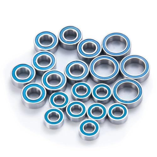 EHxCUF Kompatibler abgedichteter Lagersatz Kompatibel mit 20-teilige RC-Crawler-Autoteile USA-1 1/8 von EHxCUF