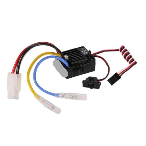 EHxCUF Kompatibler elektronischer Geschwindigkeitsregler ESC WP-1060-RTR 60A Kompatibel mit 1:10 RC-Autos wasserdicht(Tamiya Plug) von EHxCUF