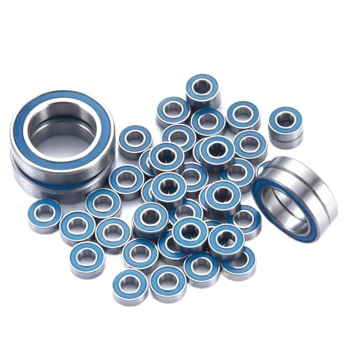 EHxCUF Kompatibles Kugellager-Set Kompatibel mit 1:10 RC-Autos, All-Terrain-Teile, 44 Stück, inklusive 5 x 11 x 4 mm, 20 x 32 x 7 mm, 17 x 26 x 5 mm von EHxCUF