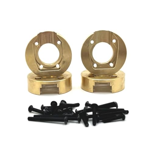 EHxCUF Messing-Gegengewicht vorne und hinten, Upgrade kompatibel mit H8H und YiKong 1/10 RC-Automodellen YK4102 4103 4104 4106 4082 Teilen(Brass COUNTERWEIGHT) von EHxCUF