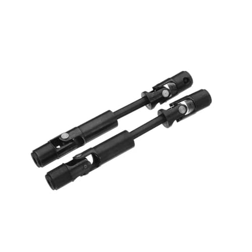 EHxCUF Metall-Antriebswellen-Upgrade Kompatibel mit C14 C24 B14 B16 B24 B36 MN D91 D96 99S, kompatibel mit HengLong FeiYu RC-Fahrzeugteilen(Black) von EHxCUF