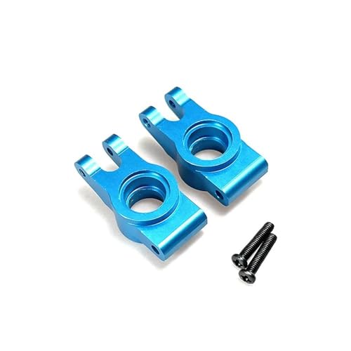 EHxCUF Metall-Hinterradnaben-Upgrade, kompatibel mit 1/14 RC-Teilen, hinterer Cup-hinterer Block 14301, 14302, 14260(Blue) von EHxCUF