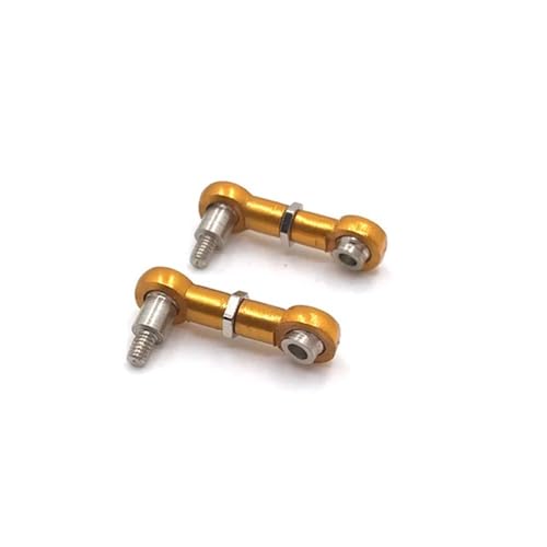 EHxCUF Metall-Lenkverbindungs-Upgrade Kompatibel mit 1/28 RC-Autos, kompatibel mit den Modellen 284131 K969 K979 K989 K999 P929 P939(Yellow) von EHxCUF
