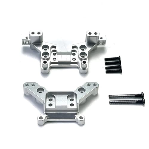 EHxCUF Metall-Stoßdämpferhalterungen Kompatibel mit ferngesteuerte Autos, kompatibel mit verschiedenen Modellen, einschließlich 16207, 16208, 16209 und 16210 H16(White) von EHxCUF