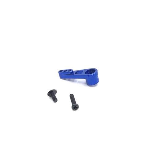 EHxCUF Metall-Upgrade 25T Servoarm Kompatibel mit C14 C24 B14 B16 B24 B36 MN D91 D96 99S kompatible RC-Autoteile(Blue) von EHxCUF