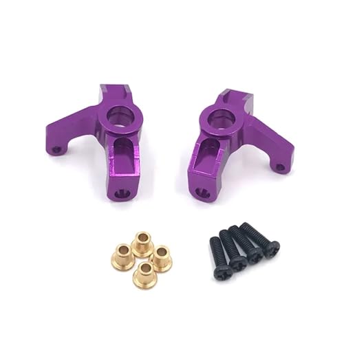 EHxCUF Metall-Vorderlenkbecher-Upgrade 4x7x2-Lager Kompatibel mit Kompatibilität mit RC-Modellen 144010 144001 144002 124016 124017 124018 124019(Purple) von EHxCUF