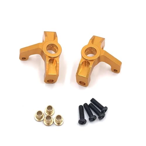 EHxCUF Metall-Vorderlenkbecher-Upgrade 4x7x2-Lager Kompatibel mit Kompatibilität mit RC-Modellen 144010 144001 144002 124016 124017 124018 124019(Yellow) von EHxCUF