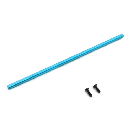 EHxCUF Metall-Zentralachsen-Antriebswellen-Upgrade-Komponenten Kompatibel mit 1/14 RC-Car, kompatibel mit 144001 144010 1444002 Ersatzteilzubehör(Blue) von EHxCUF