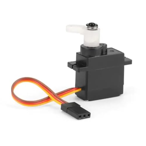 EHxCUF RC-Auto-Ersatzteile im Maßstab 1:18, 9 g Metallgetriebe-Servo mit 2 kg Drehmoment, kompatibel mit den Modellvarianten 2021 18858 und 18859 EHxCUF RC-Auto-Ersatzteile im Maßstab 1:18, 9 g Metallgetriebe-Servo mit 2 kg Drehmoment, kompatibel mit den Modellvarianten 2021 18858 und 18859 von EHxCUF