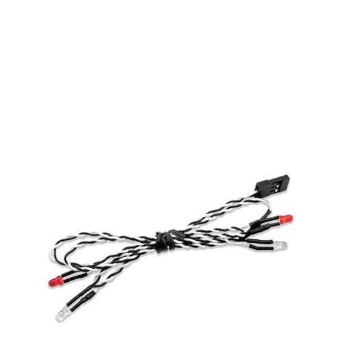 EHxCUF RC Crawler Auto Upgrade Teile LED Licht Kit kompatibel mit 1/18 Maßstab vorne hinten Scheinwerfer Rücklichter weiß rot EHxCUF RC Crawler Auto Upgrade Teile LED Licht Kit kompatibel mit 1/18 Maßstab vorne hinten Scheinwerfer Rücklichter weiß rot von EHxCUF