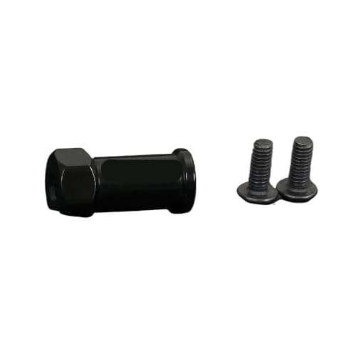 EHxCUF Sechskant-Nabenadapterhalterung Kompatibel mit 1/10 RC Crawler, kompatibel mit LC80-Karosserie, Metall-Ersatzrad, universell von EHxCUF