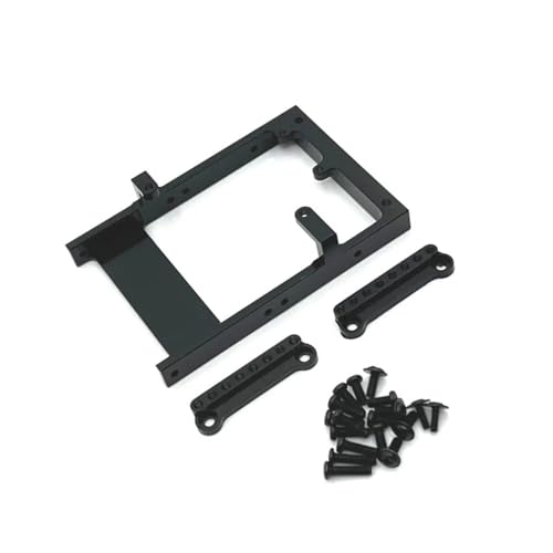 EHxCUF Verbesserte Aufhängungshalterung aus Metall Kompatibel mit MN-Modell D91 D96 MN98 99S RC-Autoteile, kompatibel mit verschiedenen Modellen(Black) von EHxCUF