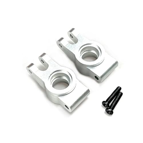 EHxCUF Verbesserte Metall-Hinterradschale Kompatibel mit 1/14 ferngesteuertes Auto Hyper Go, kompatible Zubehörteile 14301 14302(Silver) von EHxCUF
