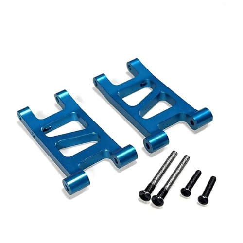 EHxCUF Verbesserte hintere untere Metallschwinge Kompatibel mit RC-Autos im Maßstab 1:14, kompatibel mit ähnlichen Modellen 14301, 14302 und 14303(Blue) von EHxCUF