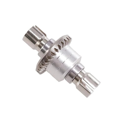EHxCUF Verbessertes Metalldifferentialgetriebe Kompatibel mit 1/16 16207 H16BM-PL und 1/14 14210 H14BM 14301-02-03 RC-Autos, kompatibel mit verschiedenen Teilen(Silver) von EHxCUF