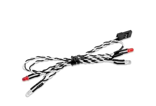 EHxCUF Weiße und rote RC-LED-Scheinwerfer und Rücklichter-Set Kompatibel mit RC-Crawler-Autos im Maßstab 1:18, Upgrade-Teile, kompatibel mit verschiedenen Modellen EHxCUF Weiße und rote RC-LED-Scheinwerfer und Rücklichter-Set Kompatibel mit RC-Crawler-Autos im Maßstab 1:18, Upgrade-Teile, kompatibel mit verschiedenen Modellen von EHxCUF
