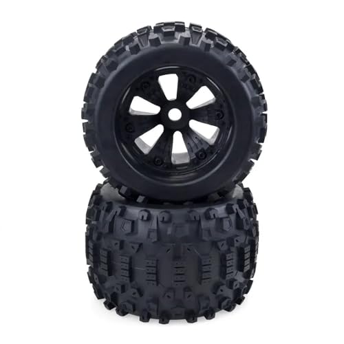 EHxCUF ZD 2PCS 170MM Off-Road RC Radreifen mit 17mm Nabensechskant Kompatibel mit kompatible Rovan-Rennwagen im Maßstab 1:8(A8022) von EHxCUF