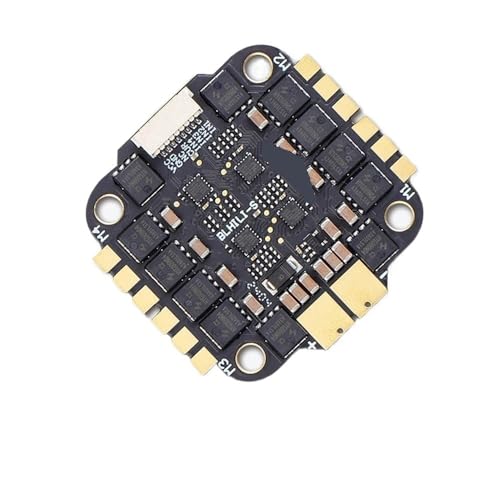 Kompatibel mit RC FPV-Drohnen 30,5 x 30,5 mm Montageabstand RuiBet 60A 65A 3-6S Dshot600 BLHELI_S 4in1 ESC mit integrierter TVS-Röhre(1PCS 60A 3-6S) von EHxCUF