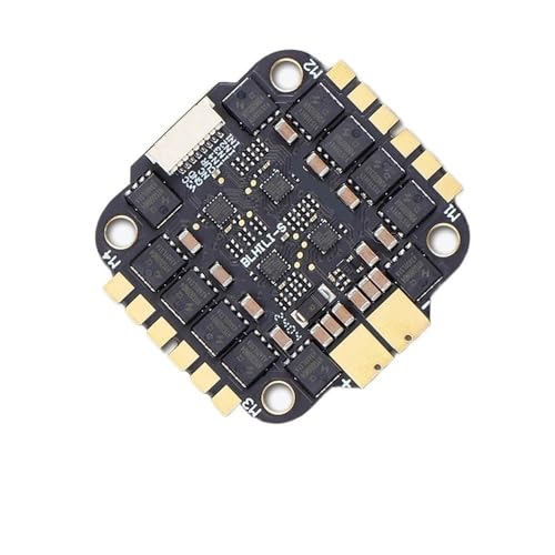 Kompatibel mit RC FPV-Drohnen 30,5 x 30,5 mm Montageabstand RuiBet 60A 65A 3-6S Dshot600 BLHELI_S 4in1 ESC mit integrierter TVS-Röhre(1PCS 65A 3-6S) von EHxCUF