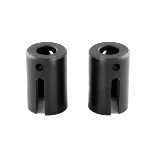 Kompatibel mit TRXS E-Revo 2.0 VXL Bürstenlos 86086-4 1/10 RC Auto Upgrade Teile Zubehör Stahl Antriebsbecher 8652 8652X 4 Stück 2 Stück(Black 2PCS) von EHxCUF