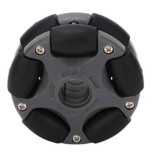 58 Mm Kunststoff -Omni -Rad, Doppelreihe Rotierendes Omni -Richtungsrad 14135 Ersatzteile mit Kreisförmiger und Gekreuzter Welle Kupplung für RC -Autoboter von EIMSOAH
