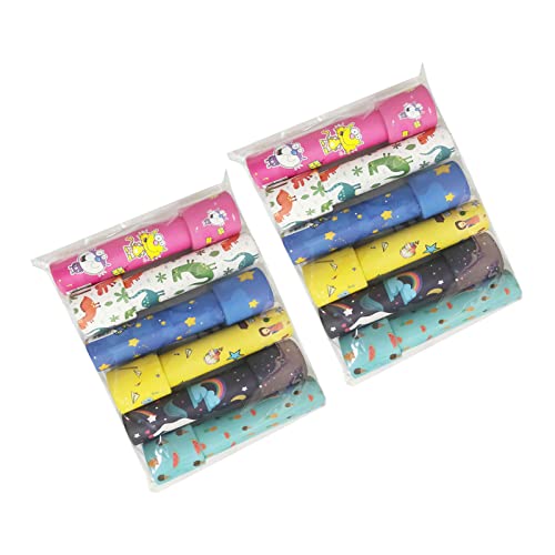 EIMSOAH Buntes Kaleidoskop, 12pcs Rotatable Klassisches Pädagogisches Kaleidoskop -Spielzeug für , Zufällige Farbe, Ideales für Geburtstag Kindertag Weihnachten EIMSOAH Buntes Kaleidoskop, 12pcs Rotatable Klassisches Pädagogisches Kaleidoskop -Spielzeug für , Zufällige Farbe, Ideales für Geburtstag Kindertag Weihnachten von EIMSOAH