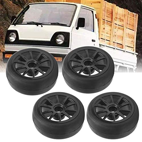 EIMSOAH RC-Reifen, 4 Stück Ersatz-RC-Autoreifen, Kunststoff-Gummi-RC-Reifen, Verbessertes Zubehör, Passend für WPL D12 1/10 RC Truck 63 Mm EIMSOAH RC-Reifen, 4 Stück Ersatz-RC-Autoreifen, Kunststoff-Gummi-RC-Reifen, Verbessertes Zubehör, Passend für WPL D12 1/10 RC Truck 63 Mm von EIMSOAH
