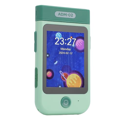 EIMSOAH -Smartphone-Spielzeug, 2,8-Zoll-Touchscreen, 180°-Flip-Kamera, Kleinkind-Telefon, 1080P-Video, Tragbares Lernspielzeug mit Musik-Player für Mädchen und Jungen (Dinosaurier grün) von EIMSOAH