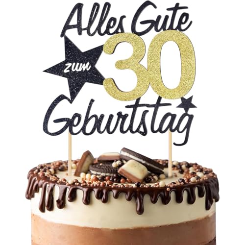 Torten Deko 30 Geburtstag Mann Frau Alles Gute Zum 30. Happy Birthday Cake Topper Kuchen Topper Kuchendeko Geburstagstorte Gold Für Frauen Männer Torten Deko 30 Geburtstag Mann Frau Alles Gute Zum 30. Happy Birthday Cake Topper Kuchen Topper Kuchendeko Geburstagstorte Gold Für Frauen Männer von EIYVPRA